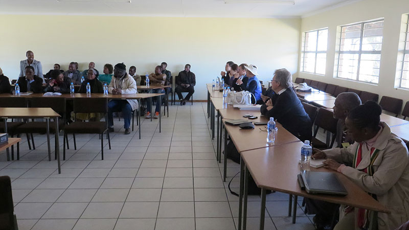 Saemaul Undong workshop in Thabe N’Chu College, South Africa, 2015